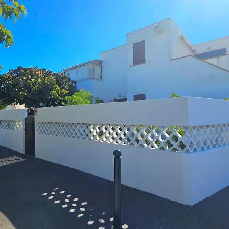 Climatisé Avec Jardin à 5 Min De La Hébergement de vacances Le Barcarès